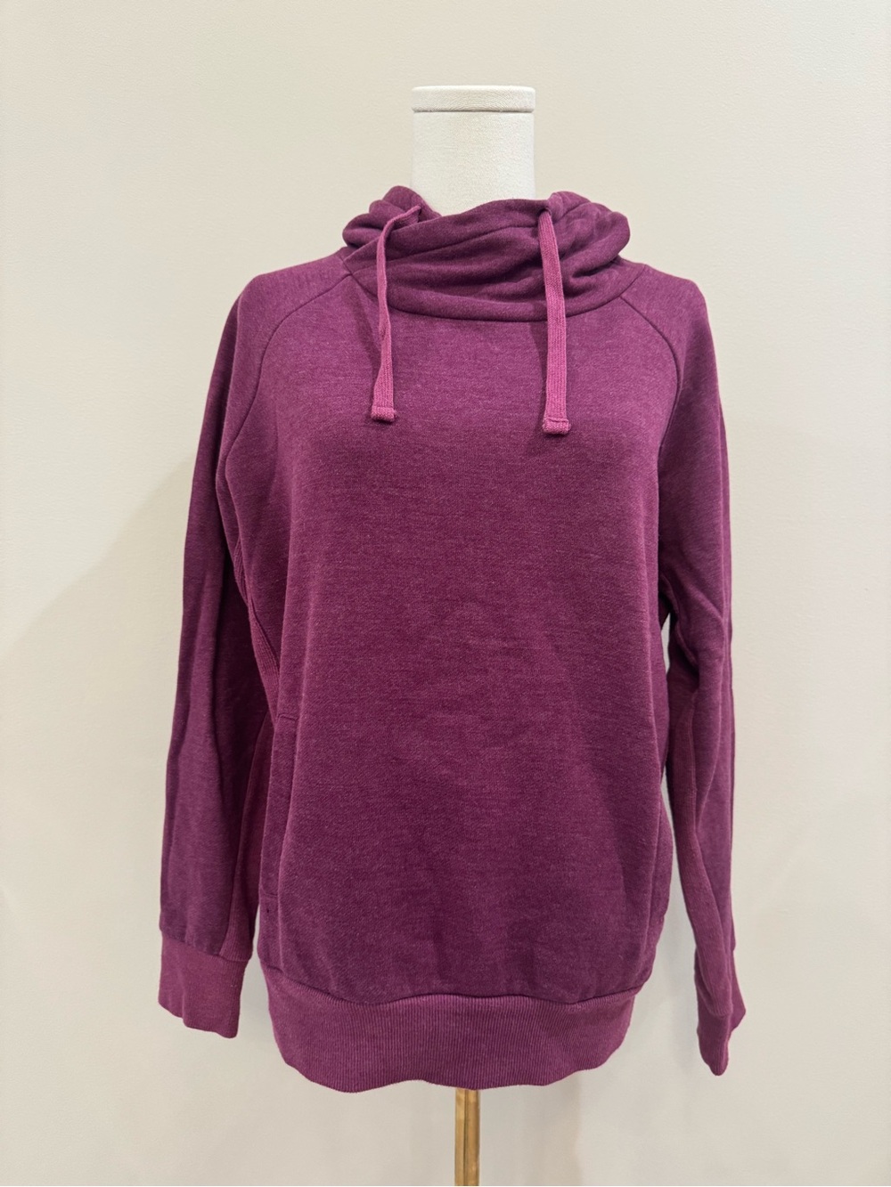 Prana Women's Plum Cowl Neck Pullover Sweater